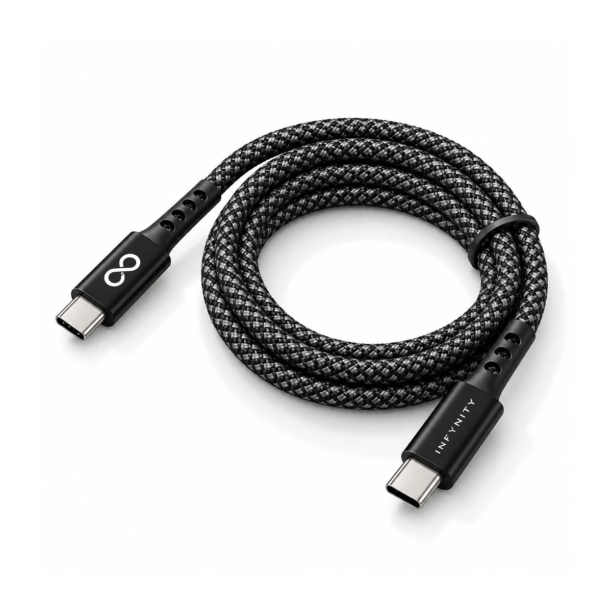 INFYNITY 100W Type-C to Type-C PD Fast Charging Cable – 1.5M, 5A E-Marker
