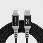 TYPE-C to LIGHTNING CABLE BLACK 27W