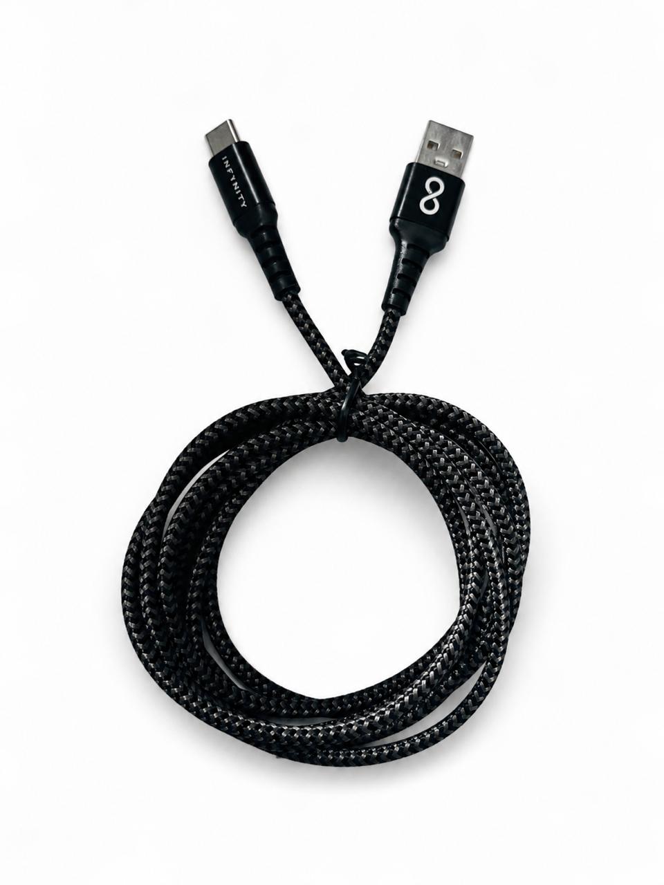 USB TYPE to TYPE-C CABLE BLACK 60W