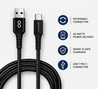 USB TYPE to TYPE-C CABLE BLACK 60W
