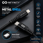 USB TYPE to TYPE-C CABLE BLACK 60W