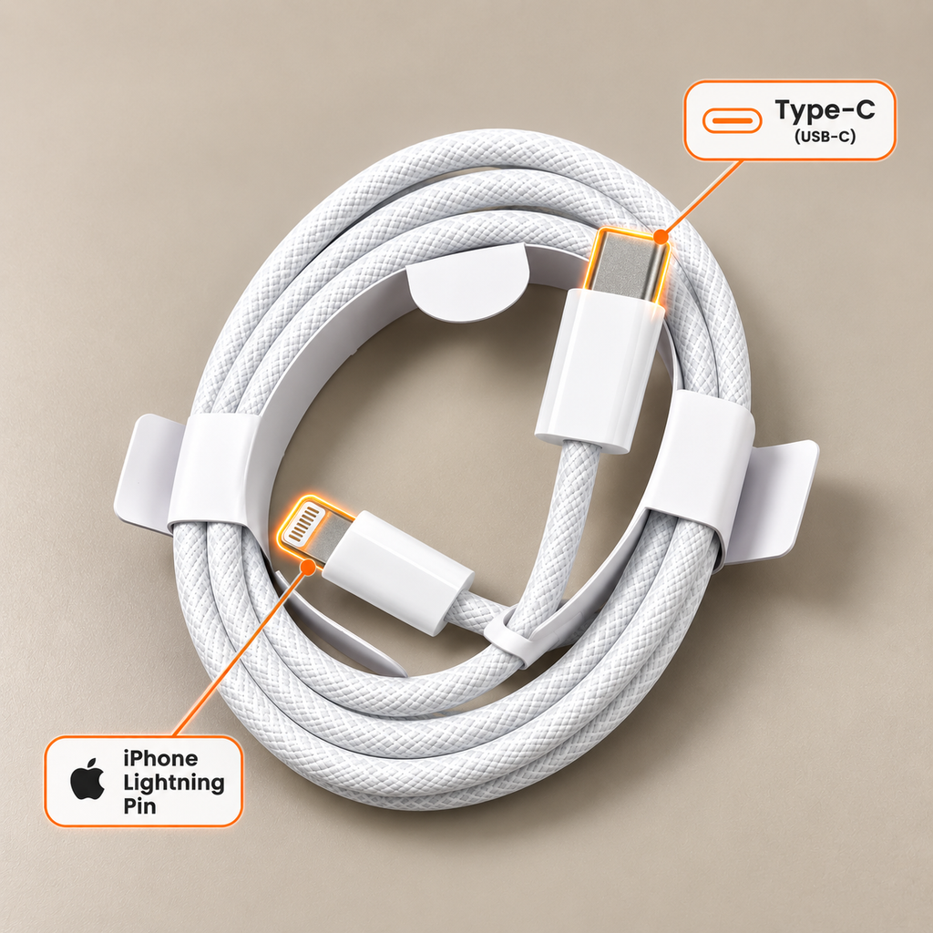 TYPE-C to LIGHTNING CABLE