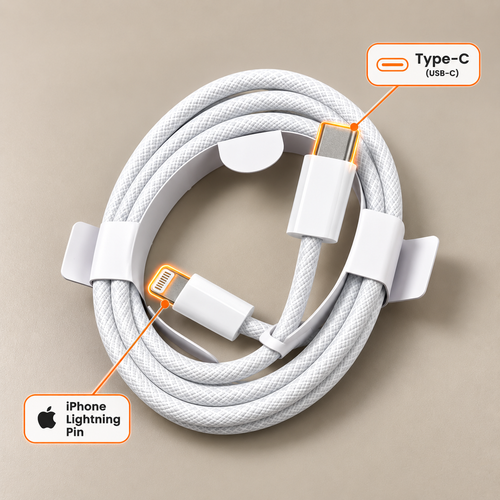 TYPE-C to LIGHTNING CABLE